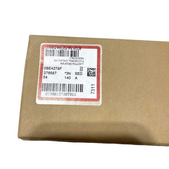 NEW BURBERRY Glitter Detail Cat-eye Frame Sunglasses In Orange - Picture 11 of 12